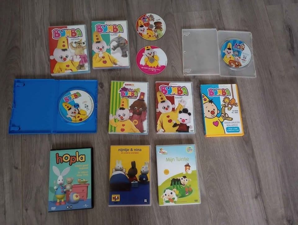 Bumba dvd's + 1 van Hopla/Nijntje, Ophalen