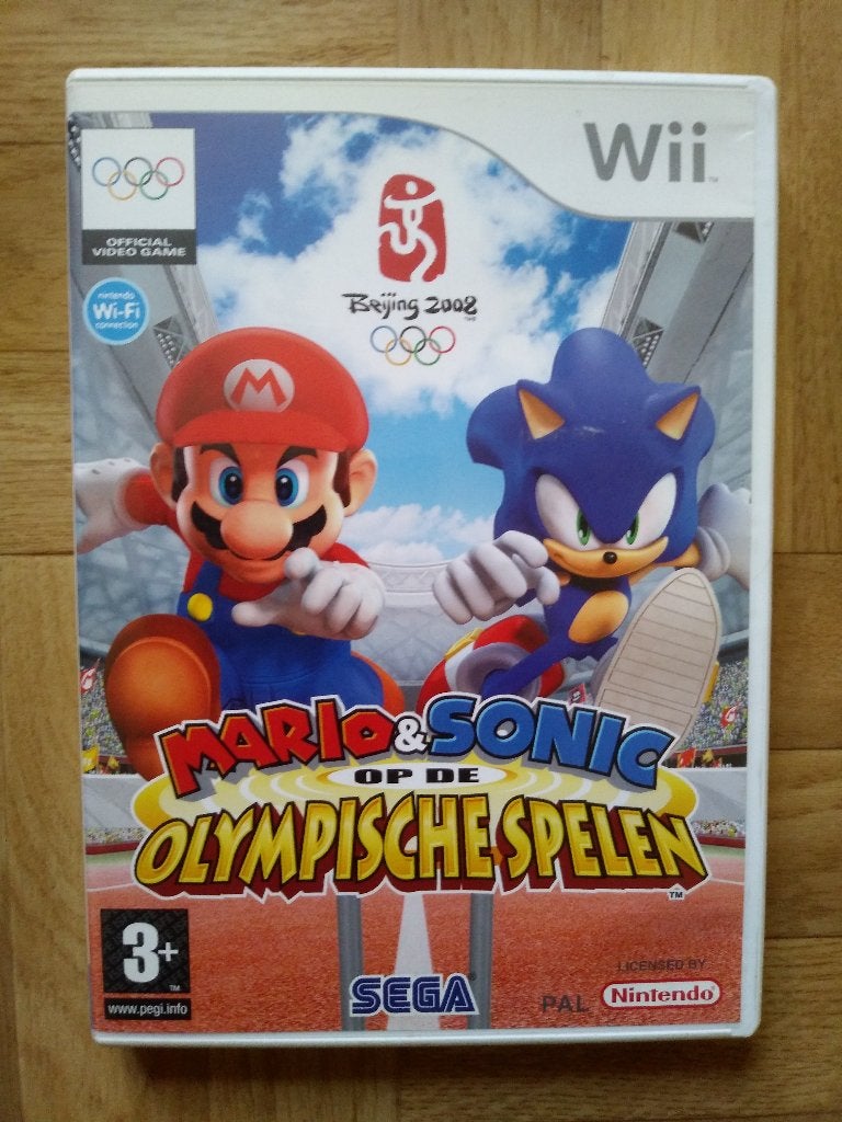 Mario & Sonic op de Olympische spelen Beijing 2008, Games en Spelcomputers, Games | Nintendo Wii, Ophalen of Verzenden, Zo goed als nieuw