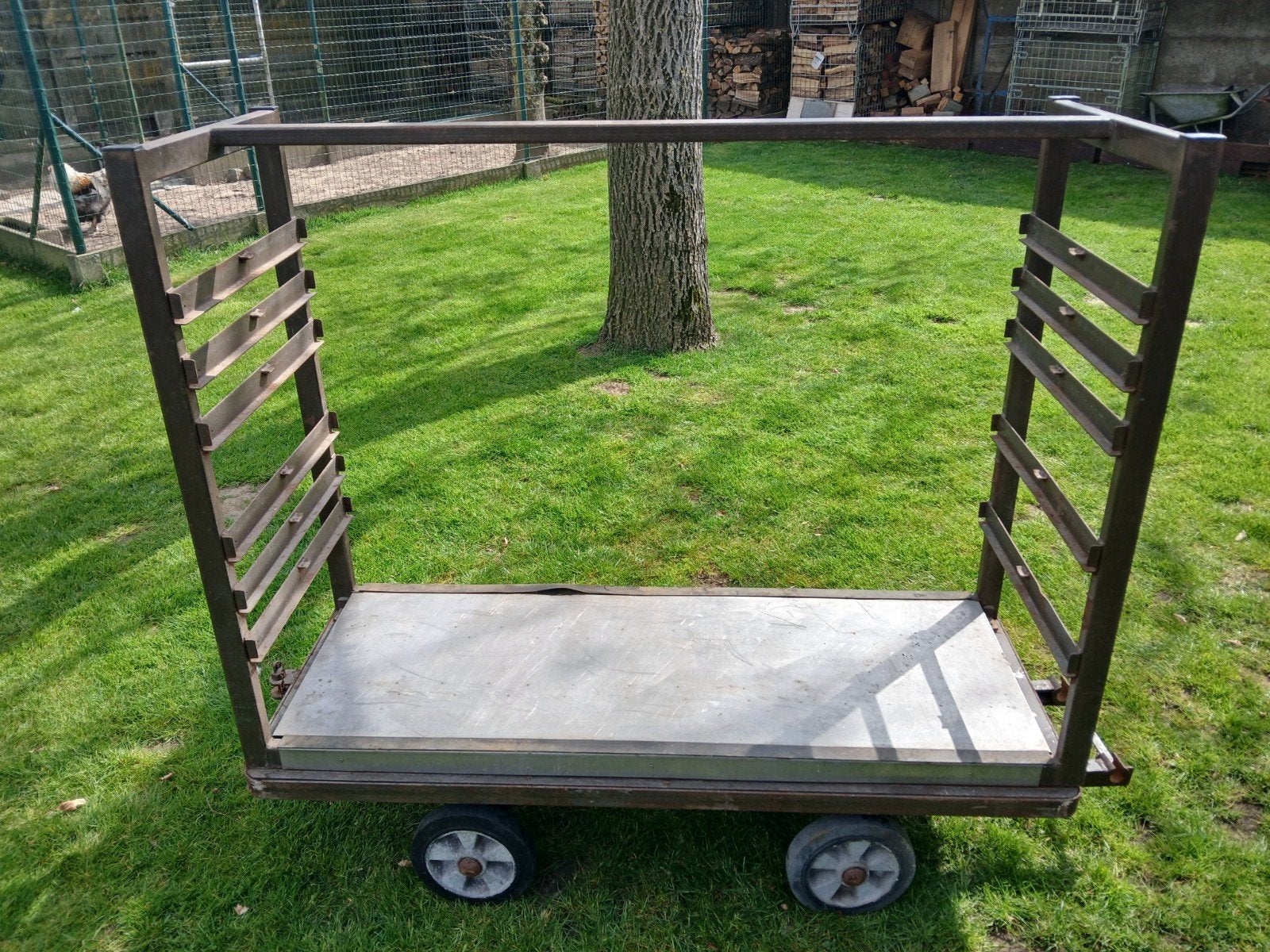 chariot de transport, Enlèvement
