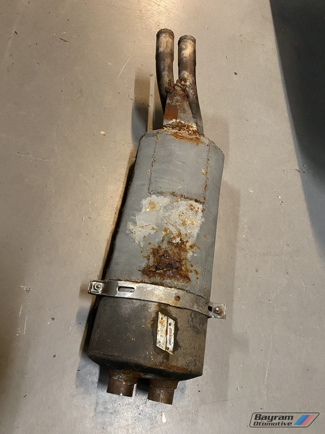 Hartge einddemper Bmw E30 325i met werk 323i 320i 3-serie, -, Utilisé, -, Enlèvement ou Envoi