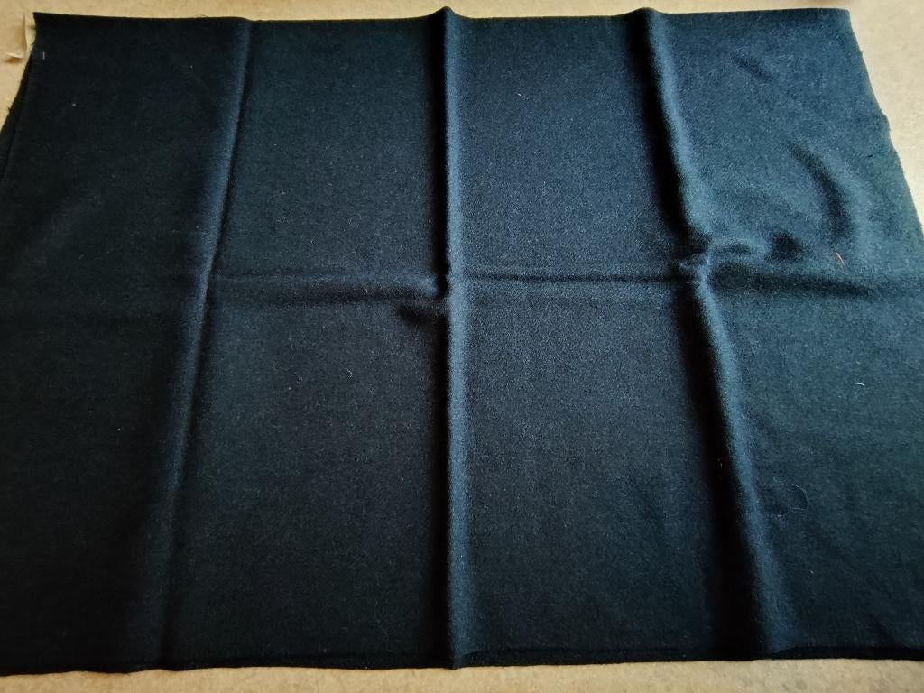 Blauwe stof wol, Hobby en Vrije tijd, Wol, Blauw, 120 cm of meer, Nieuw