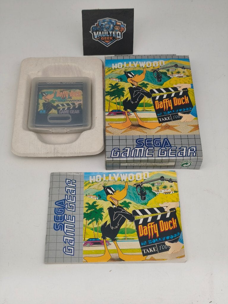Daffy Duck in Hollywood  Sega Game Gear CIB, Gebruikt, Game Gear, 1 speler, Ophalen of Verzenden