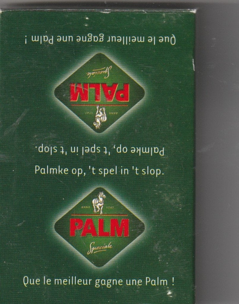 6 / BIER PALM PALMKE OP T SPEL IN T SLOP, Verzamelen, Ophalen of Verzenden, Nieuw, Speelkaart(en)