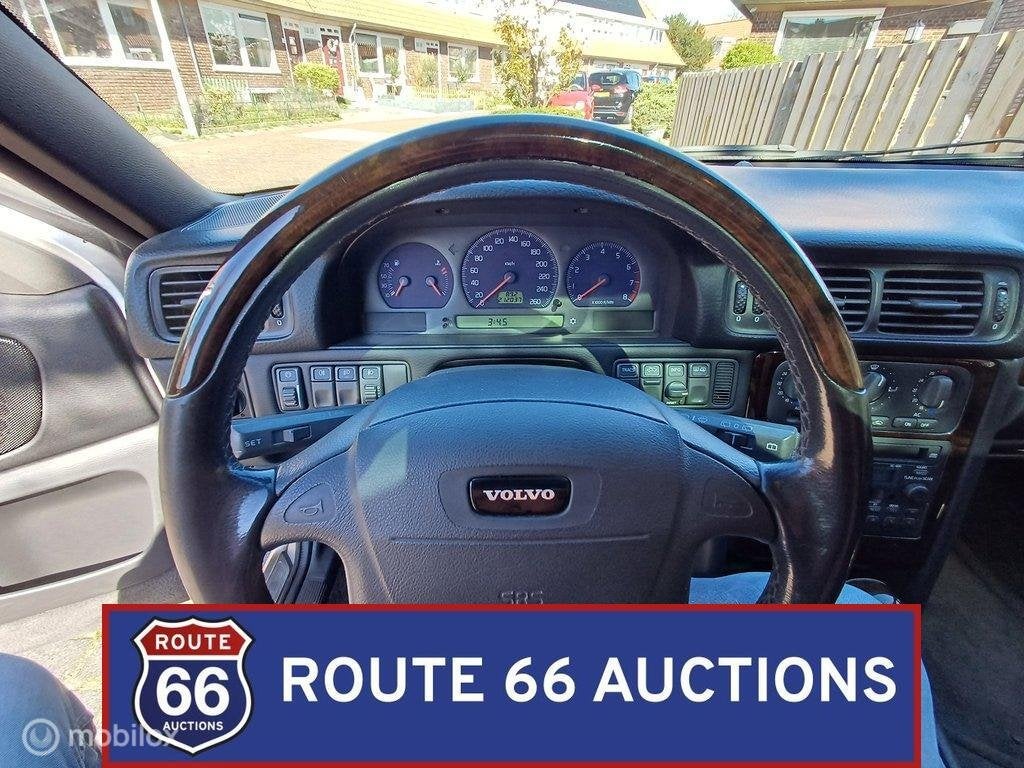 Volvo V70 R | 1998 | Route 66 Auctions, Auto's, Zwart, Bedrijf, Handgeschakeld, Overige carrosserie