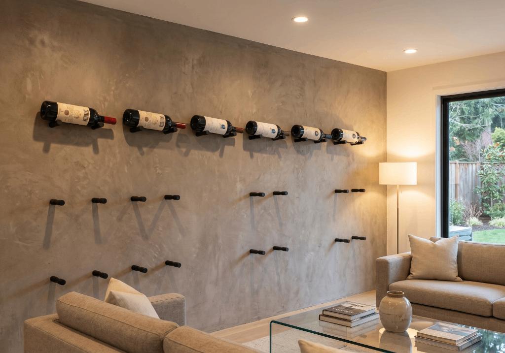 Créez votre propre mur à vin de luxe | Porte-bouteilles, Neuf, Moins de 50 cm, Enlèvement ou Envoi, Moins de 5 bouteilles