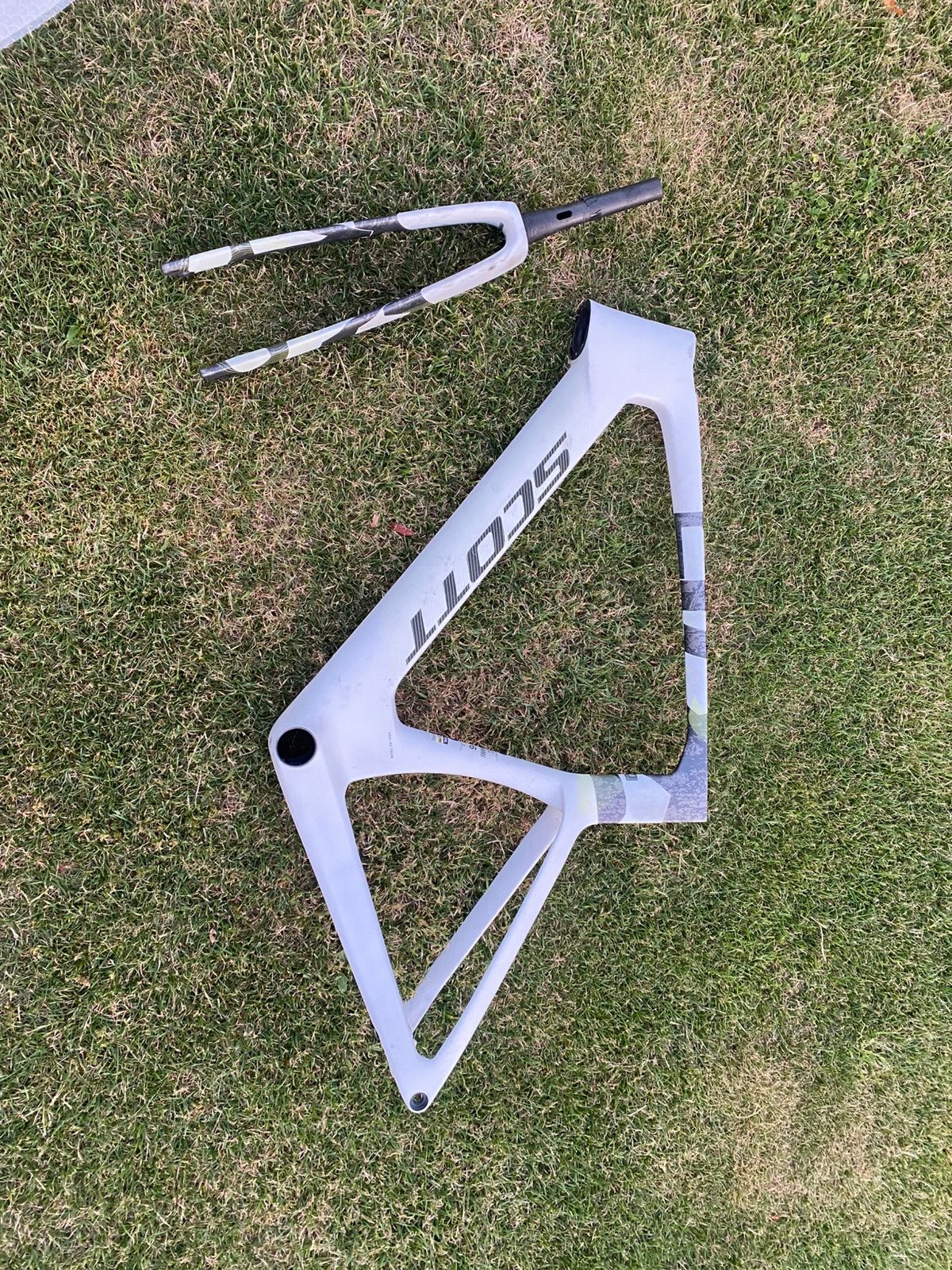 Cadre Scott Foil RC (Team) 2025 — comme neuf — Taille 54, Fietsen en Brommers, Ophalen of Verzenden, Carbon