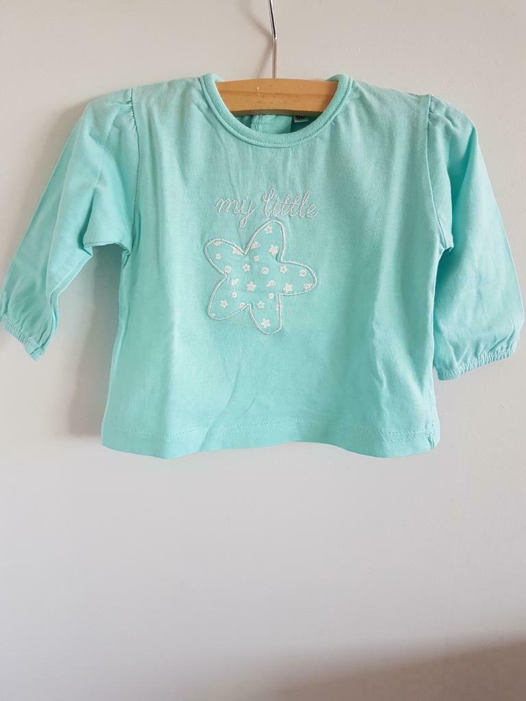 Longsleeve - Zeeman - maat 68 - meisje, Kinderen en Baby's, Babykleding | Maat 68, Zeeman, Meisje, Ophalen of Verzenden, Zo goed als nieuw