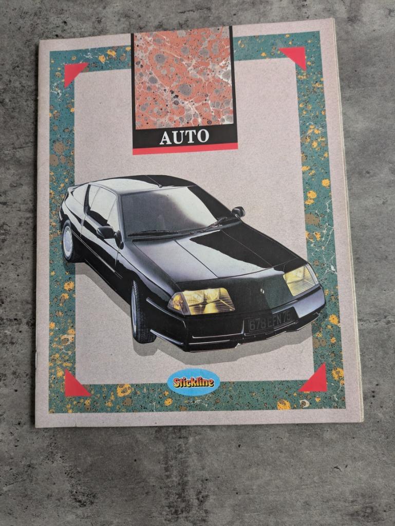 STICKLINE STICKER ALBUM AUTO Panini like anno 1991, Verzenden, Zo goed als nieuw, Sticker