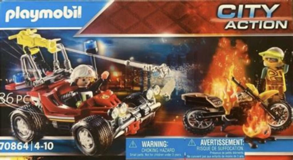 Playmobil 70864 City Action Le buggy des pompiers, Enlèvement, Comme neuf, Ensemble complet