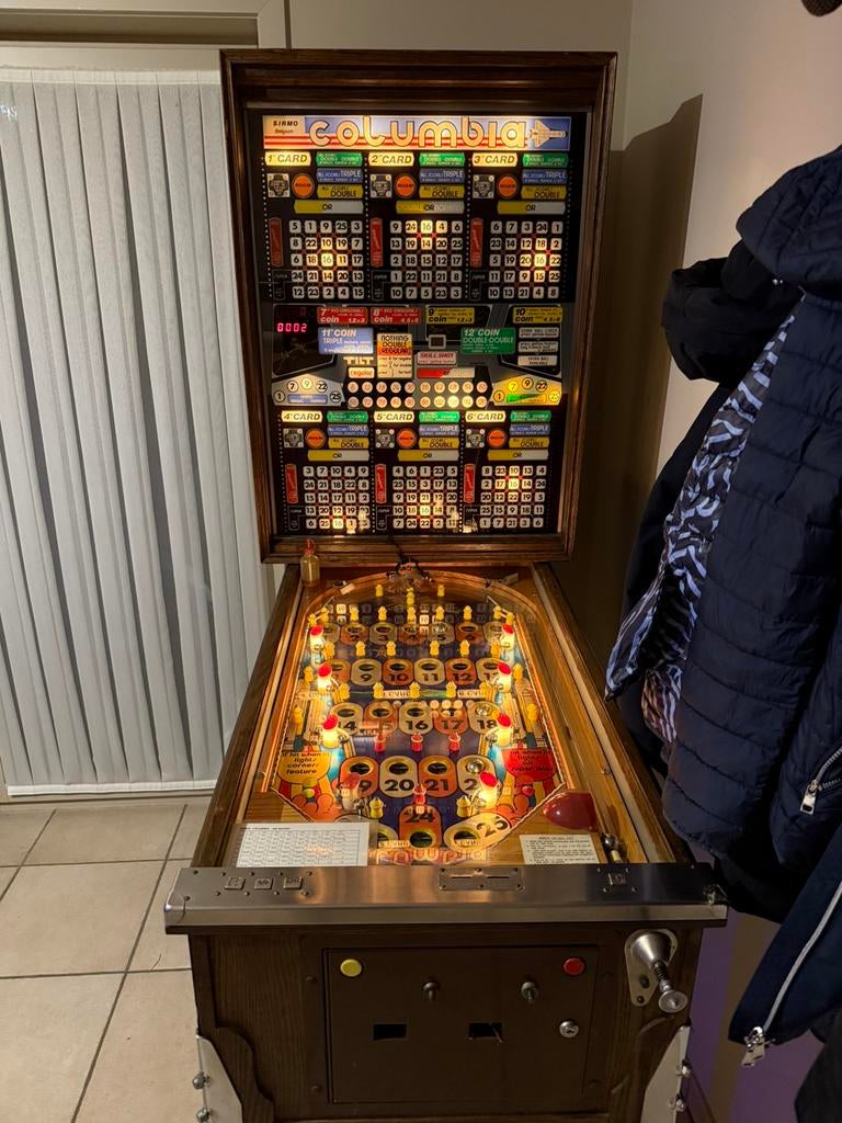 Bingo Columbia, Verzamelen, Automaten | Gokkasten en Fruitautomaten, Ophalen