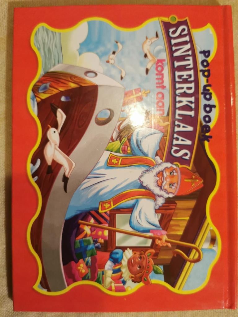 pop up boekje sinterklaas, Boeken, Kinderboeken | Baby's en Peuters, Ophalen of Verzenden, Zo goed als nieuw