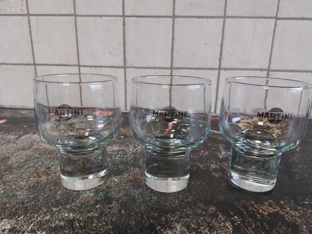 Verres à Martini on the Rocks, Enlèvement ou Envoi, Comme neuf, Verres et Verres à shot