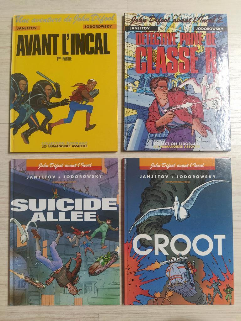 Avant l’incal tomes 1, 2, 3, 6 en EO, Plusieurs BD, Enlèvement ou Envoi, Utilisé, Jodorowsky