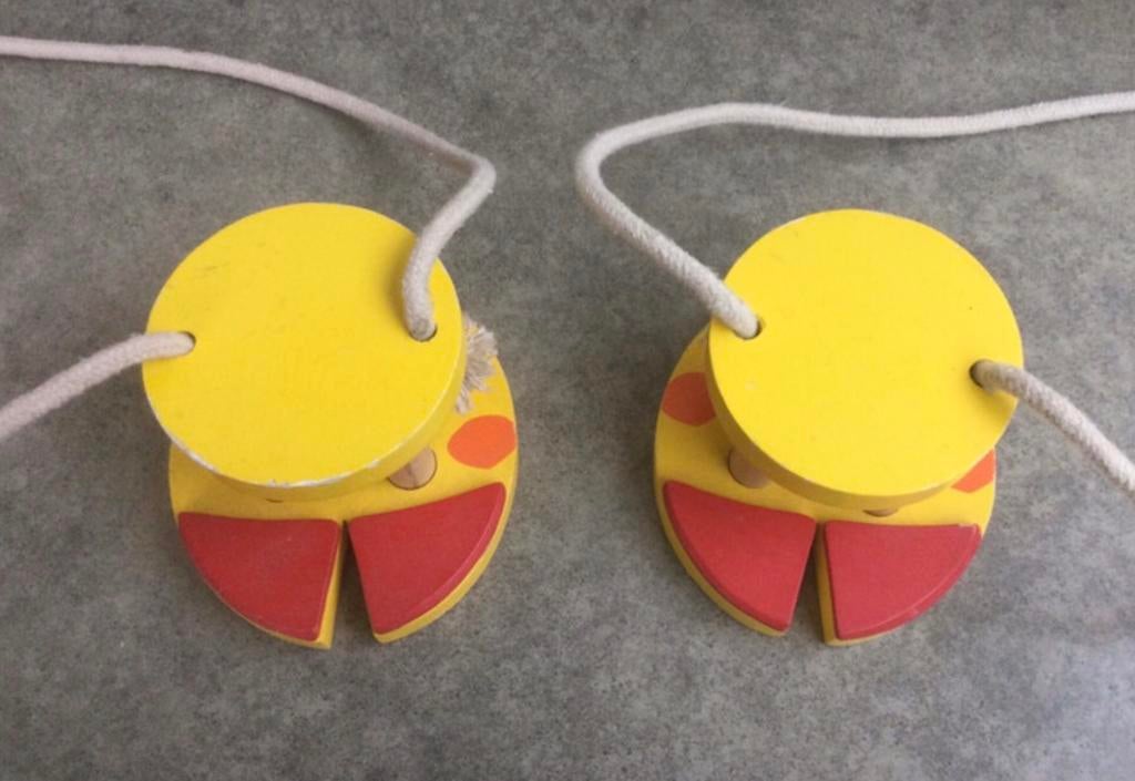 Pieds d'éléphant colorés, Enlèvement ou Envoi, Comme neuf, Jouet à Rouler ou à Bascule