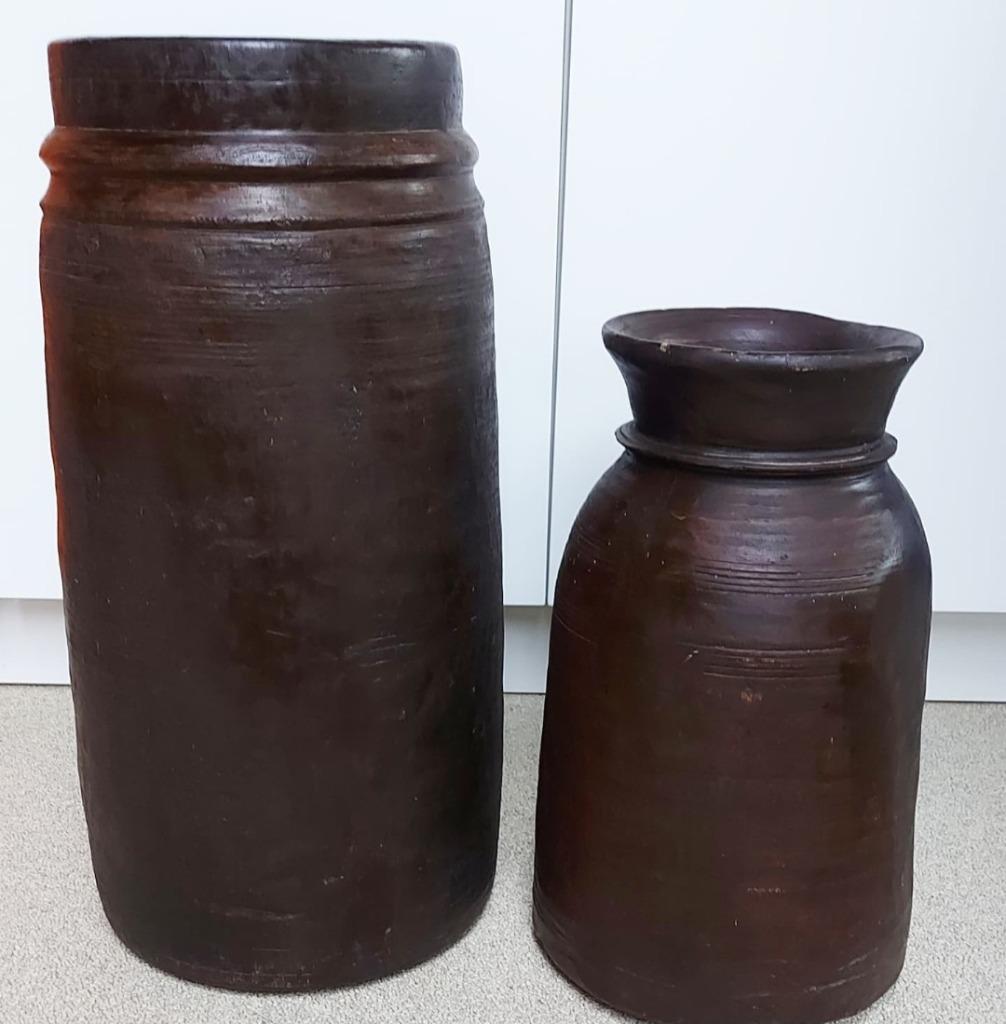 Oude nepalese melkkruiken, Ophalen of Verzenden