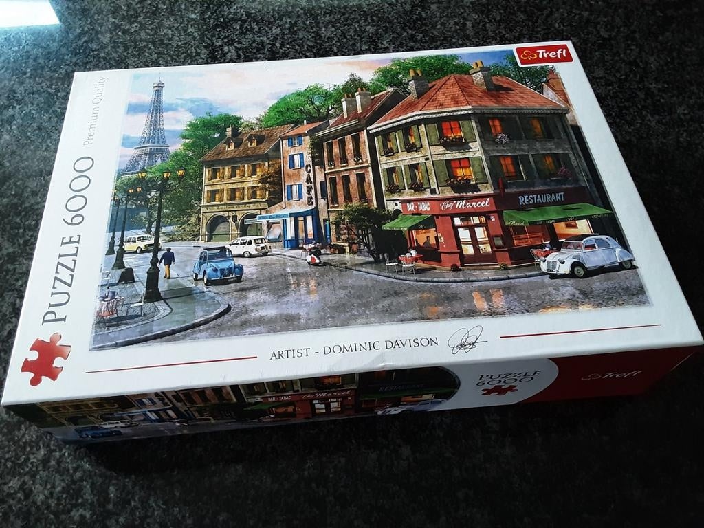 Nieuwe puzzel 6000 stukken, Hobby en Vrije tijd, Ophalen, Zo goed als nieuw
