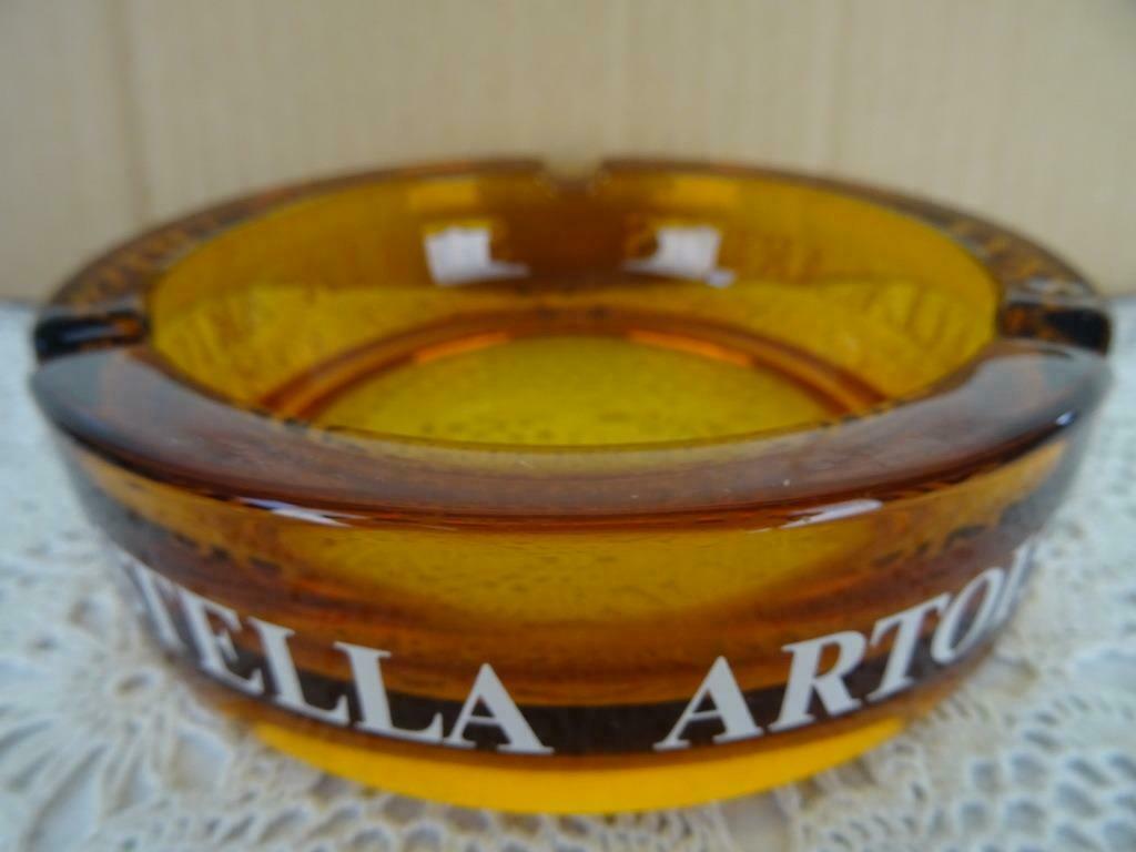 Cendrier Vintage Cendrier Stella Artois Cendrier En Verre Cu, Collections, Enlèvement ou Envoi, Comme neuf, Autres types, Stella Artois