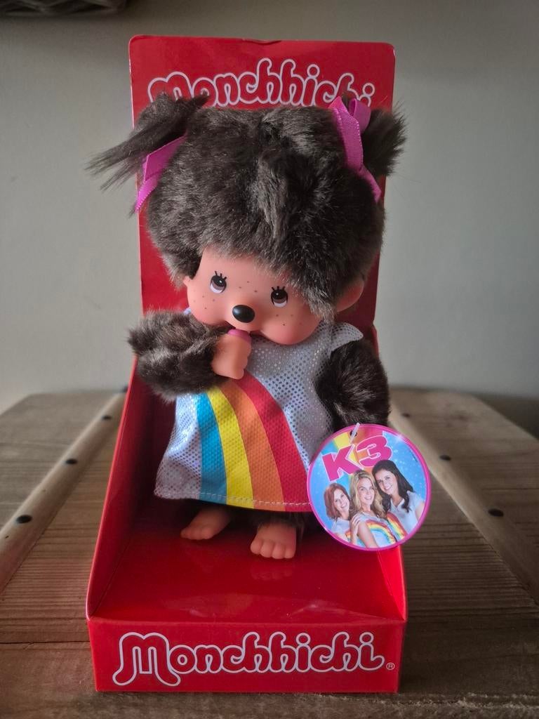 Gesealde Monchichi van K3, Kinderen en Baby's, Speelgoed | Poppen, Ophalen of Verzenden, Zo goed als nieuw