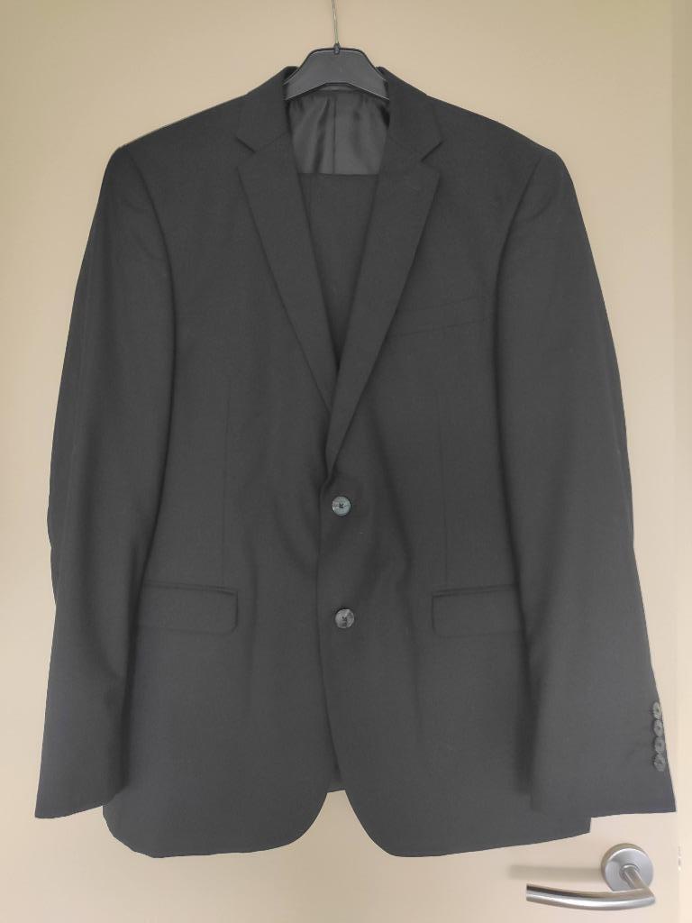 Zwart kostuum jas 50 en broek 48, Angelo Litrico, Vêtements | Hommes, Costumes & Vestes, Neuf, C&A Angelo Litrico, Enlèvement