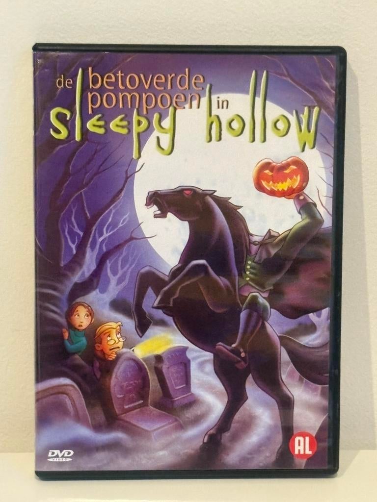 DVD - De betoverende pompoen - Sleepy Hollow, Ophalen, Zo goed als nieuw