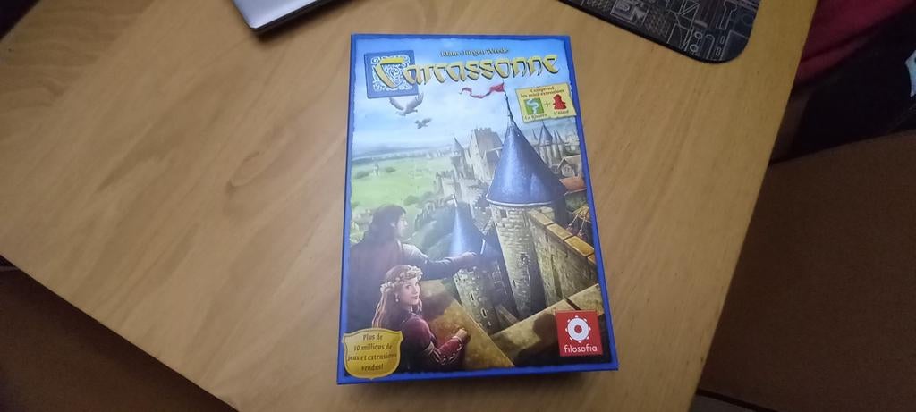 Carcassonne - jeu, Hobby & Loisirs créatifs, Jeux de société | Jeux de plateau, Neuf, Cinq joueurs ou plus, Jeu de voyage, Enlèvement ou Envoi