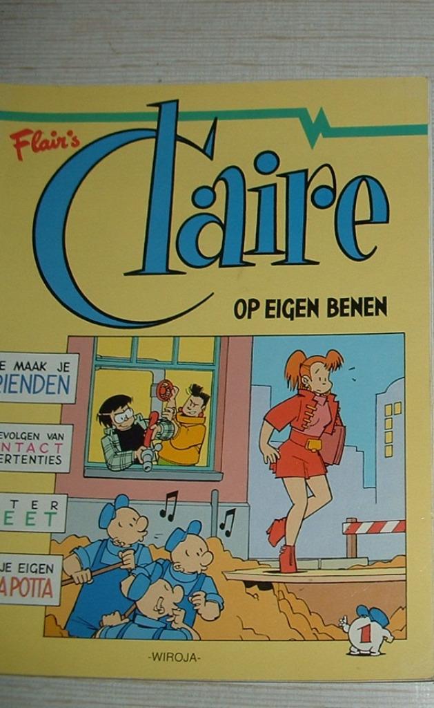 strips van claire, Meerdere stripboeken, Ophalen of Verzenden, Zo goed als nieuw, Robert van der Kroft