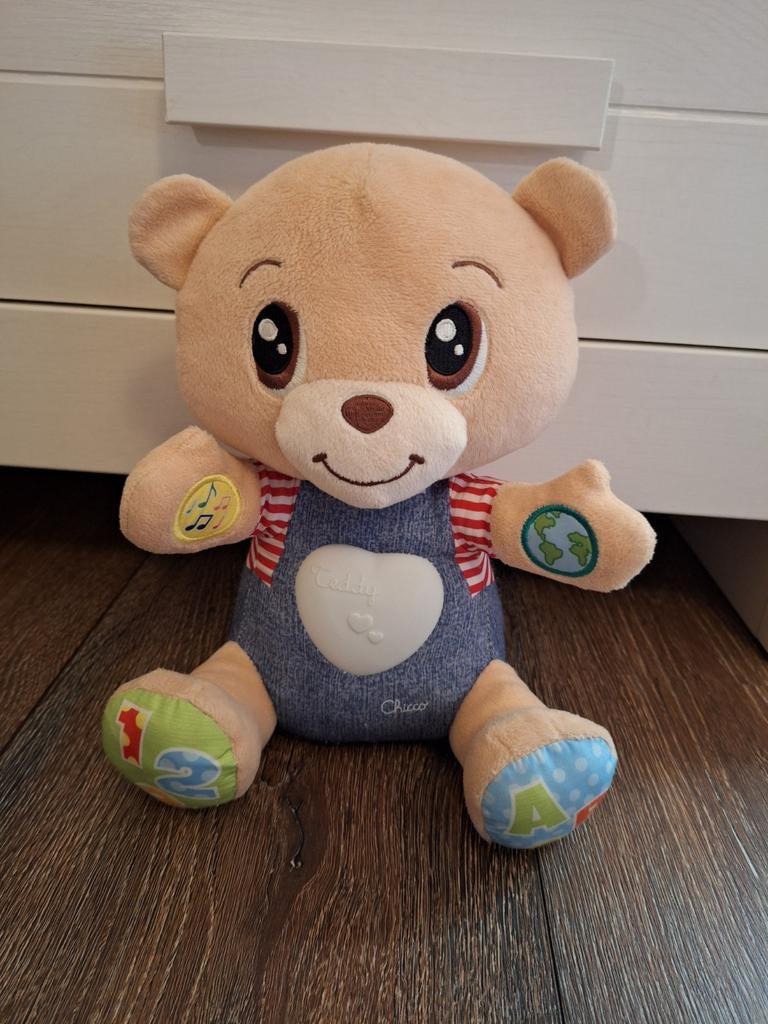 Chicco Teddy (zo goed als nieuw, altijd op rek gestaan), Kinderen en Baby's, Speelgoed | Knuffels en Pluche, Ophalen