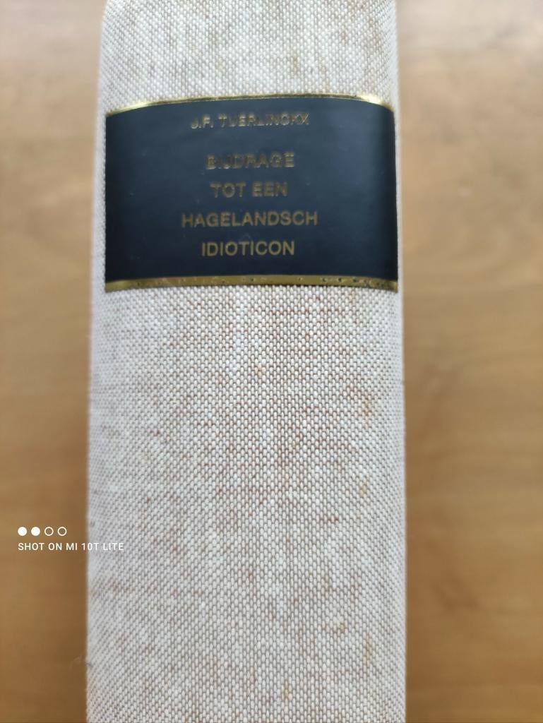 Bijdrage tot een Hagelansch Idioticon, Boeken, Ophalen, Zo goed als nieuw