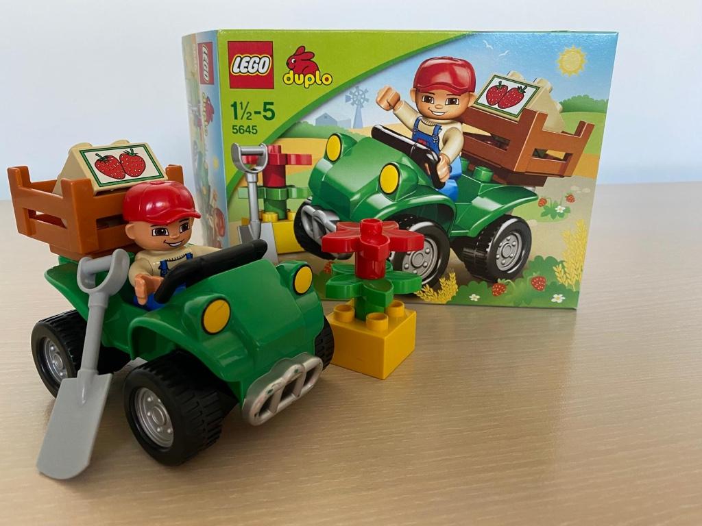 Lego Ville Duplo 5645 - Vierwielige motor - Quad, Kinderen en Baby's, Speelgoed | Duplo en Lego, Ophalen, Gebruikt, Complete set