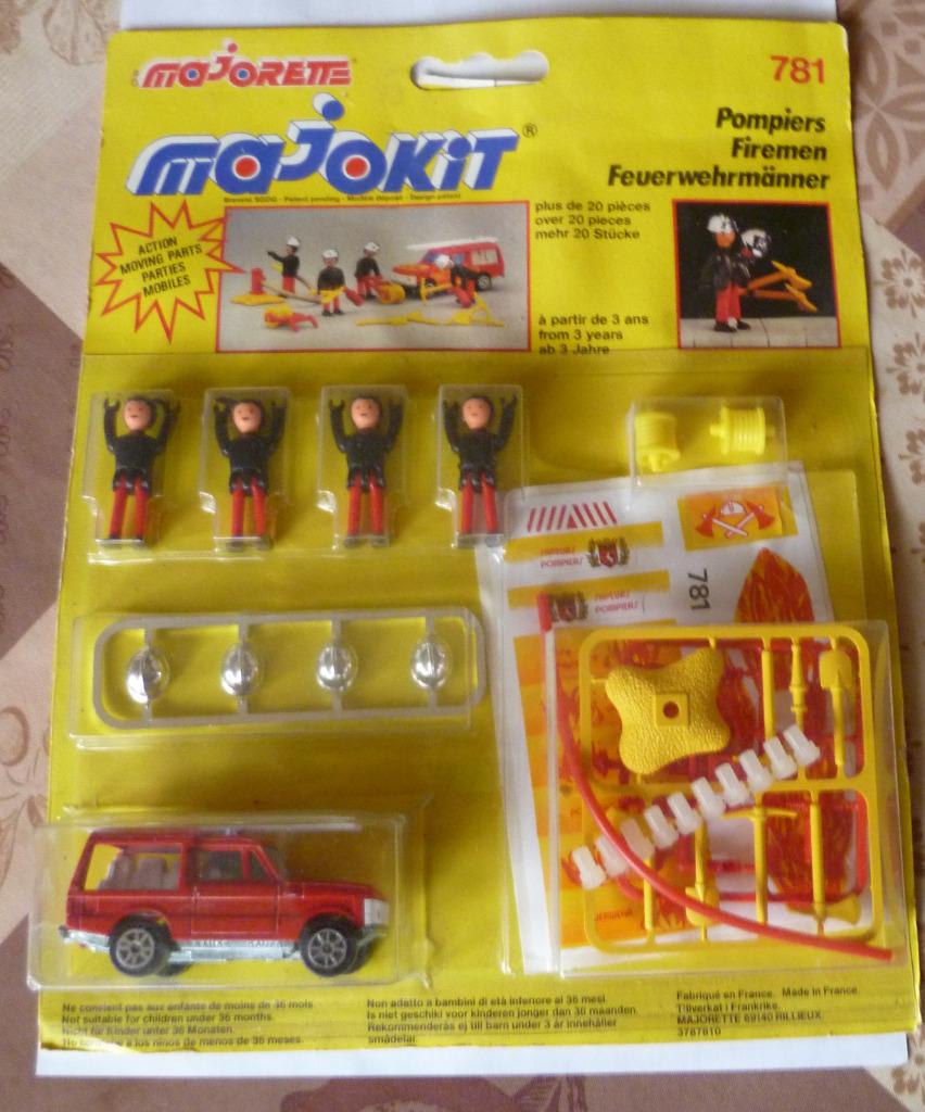 majokit 781 Pompiers, Enlèvement, Comme neuf, Voiture
