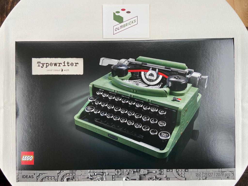 LEGO IDEAS 21327 Typemachine, Kinderen en Baby's, Speelgoed | Duplo en Lego, Nieuw, Lego, Complete set, Ophalen of Verzenden