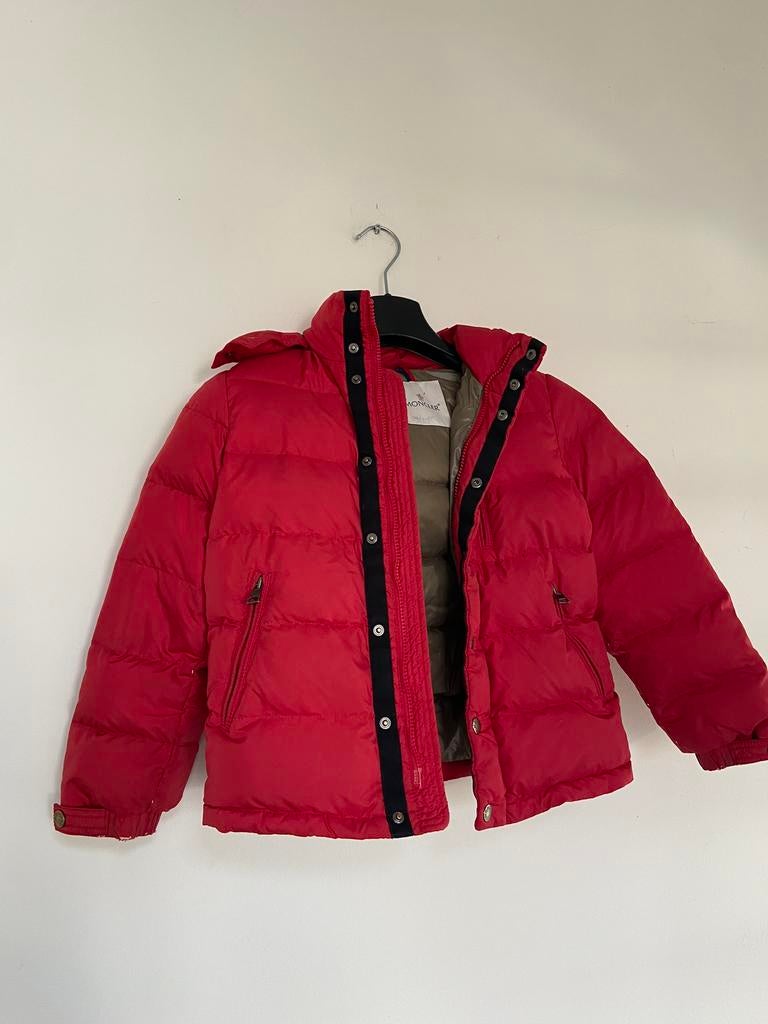 Moncler jas jongens 128, Kinderen en Baby's, Ophalen of Verzenden, Jas