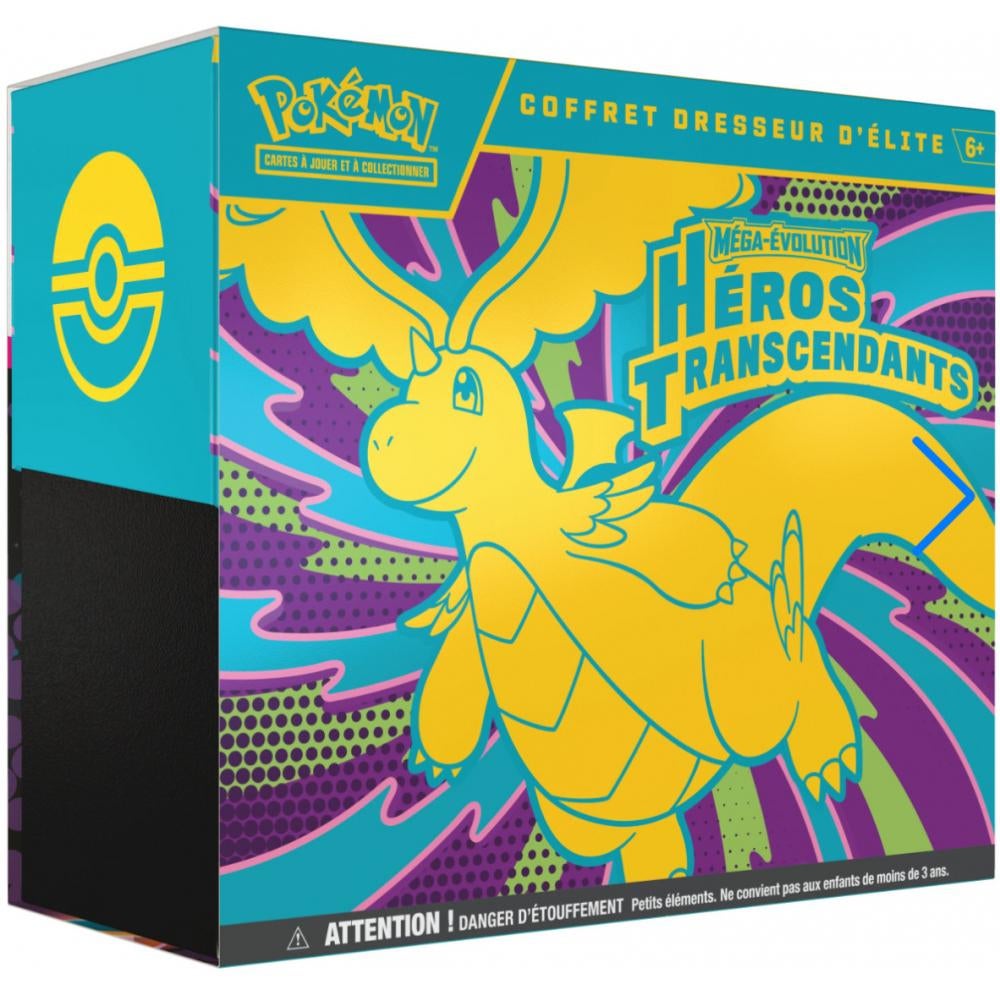 Pokemon ETB ME 2.5 Méga-Evolution Héros Transcendants, Hobby en Vrije tijd, Verzamelkaartspellen | Pokémon, Nieuw, Boosterbox