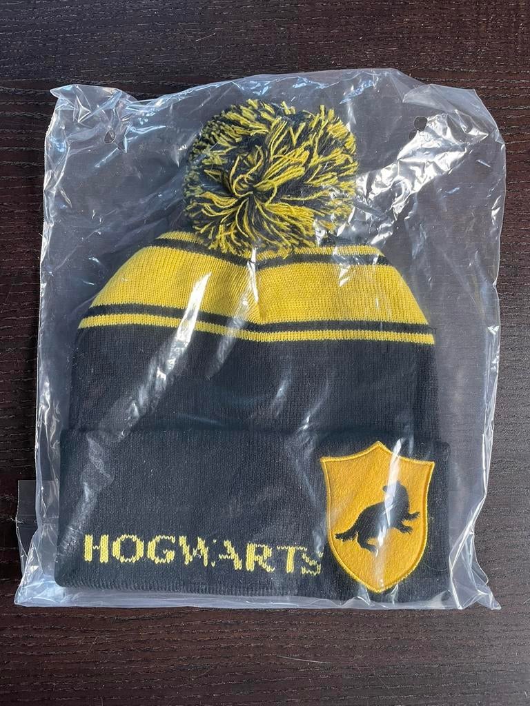 Muts met pompon van Hufflepuff Harry Potter, Ophalen of Verzenden