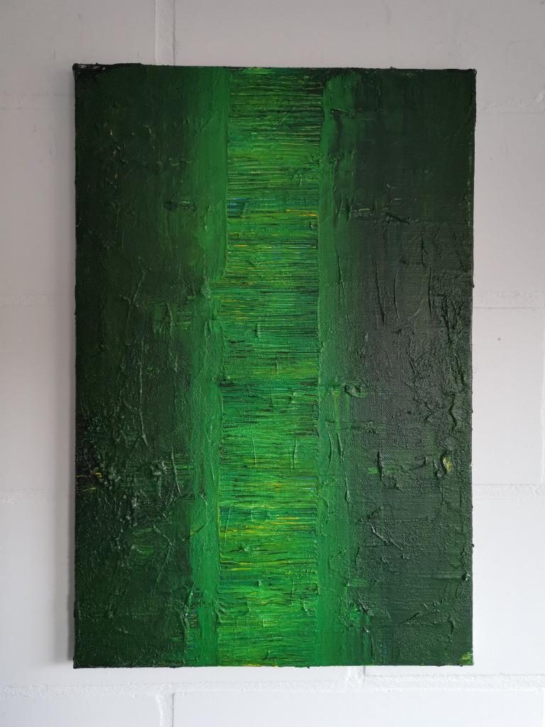Hoop - abstract schilderij 40x60cm, Antiek en Kunst, Kunst | Schilderijen | Abstract, Ophalen
