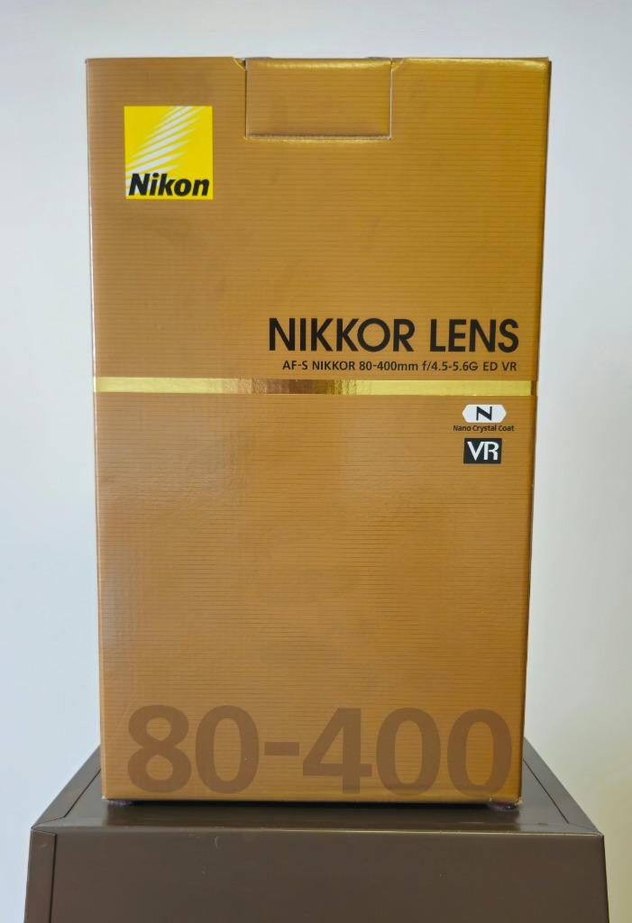 Nikon AF-S 80-400mm F/4.5-5.6 G ED VR, Audio, Tv en Foto, Foto | Lenzen en Objectieven, Ophalen, Zo goed als nieuw, Telelens