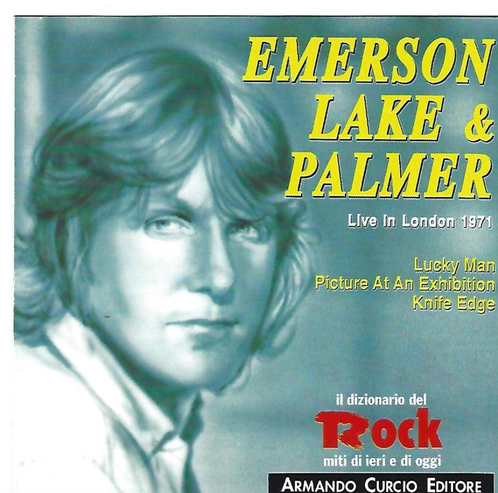 CD Emerson Lake & Palmer - Live in Londen 1971, Verzenden, Zo goed als nieuw