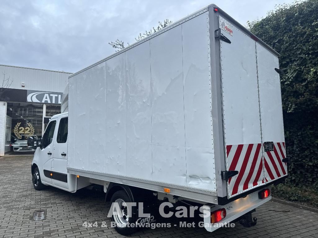 2.3D | MASTER | DUBBEL CABINE + BAK | 133 000 KM, Auto's, Bestelwagens en Lichte vracht, Voorwielaandrijving, Euro 5, Stof, Zwart