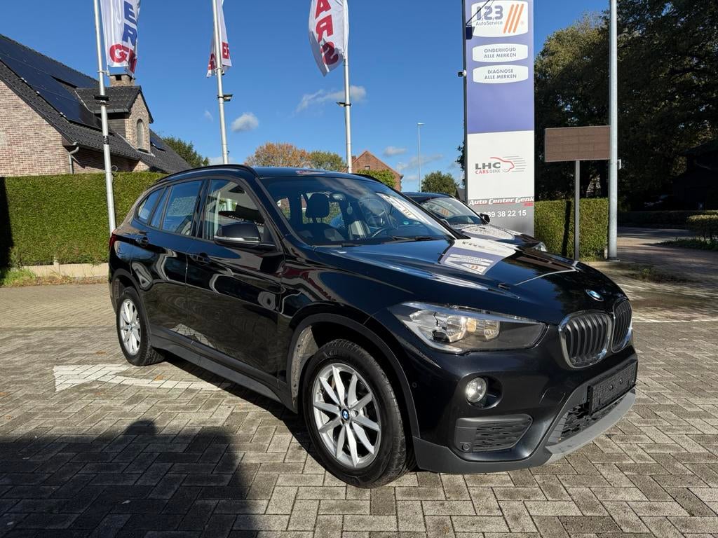 BMW X1 sDrive 16d Automaat 131000klm 2019 topstaat garantie, Auto's, Stof, Electronic Stability Program (ESP), Zwart, Bedrijf
