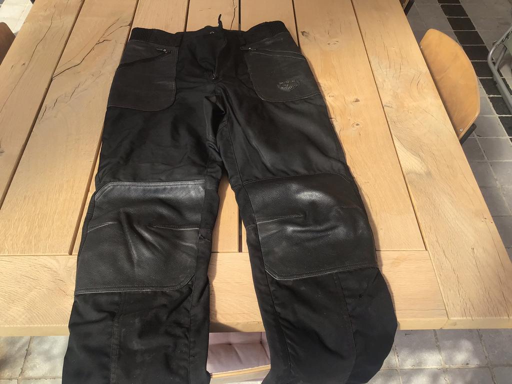 Harley davidson motorbroek met binnenbroek, Motoren, Harley-Davidson, Heren, Ophalen of Verzenden, Broek | textiel
