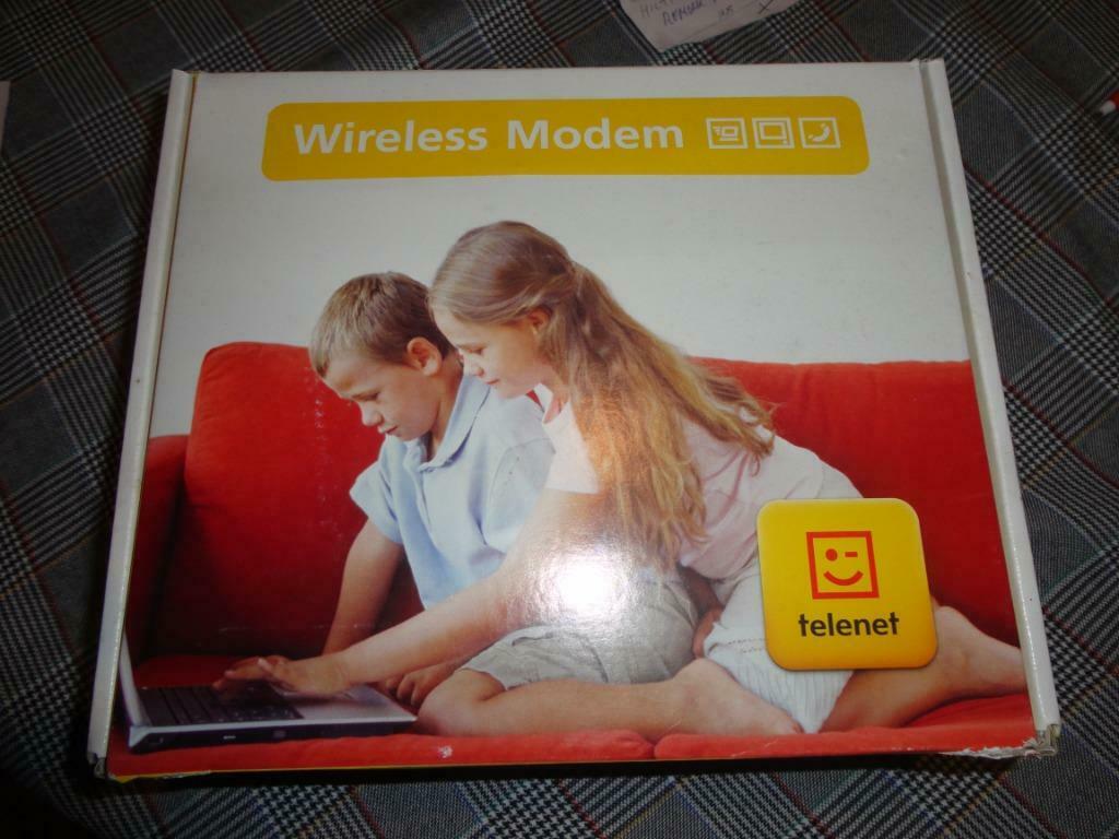 telenet draadloos modem, Ophalen