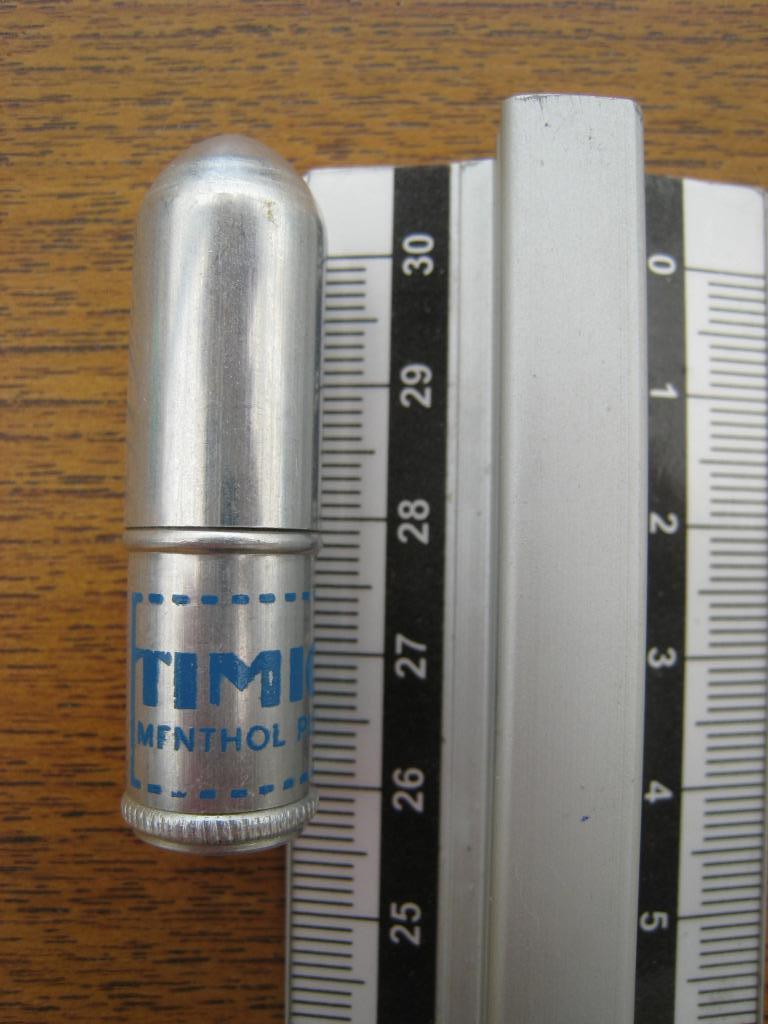 inhalateur mentholé, Envoi