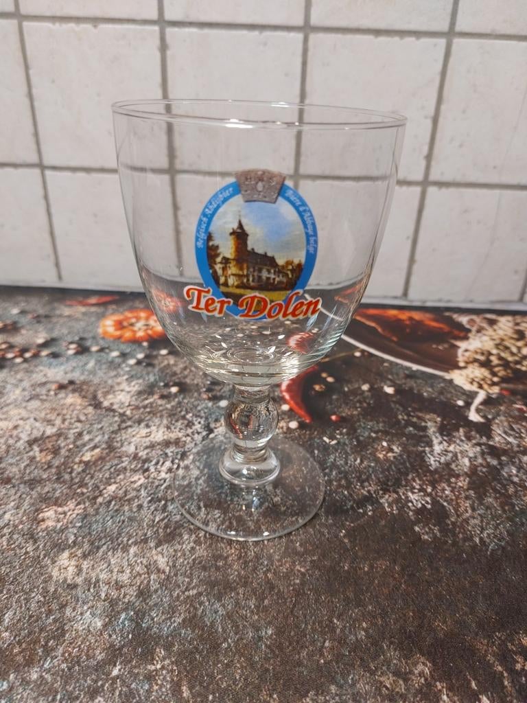 Ter Dolen bierglas, Verzamelen, Ophalen of Verzenden, Zo goed als nieuw, Glas of Glazen, Overige merken
