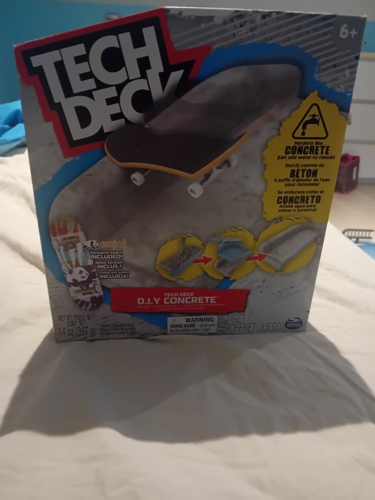 Tech deck D.I.Y concrete niet geopend, Ophalen