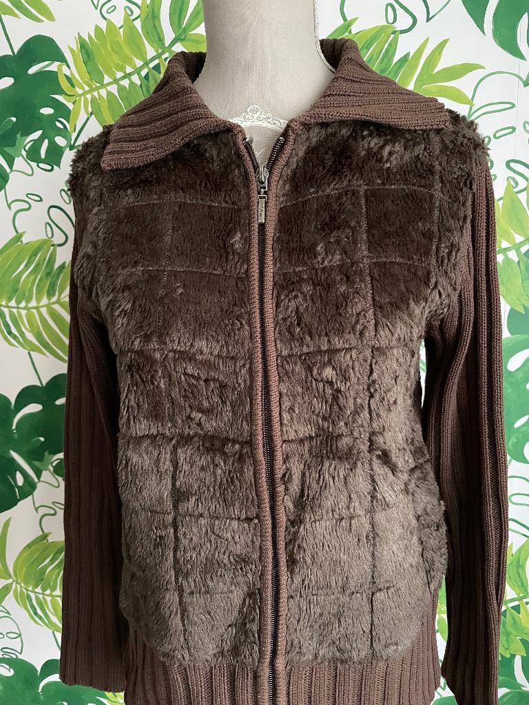 bruine pull teddy S. Oliver - 38, Kleding | Dames, Maat 38/40 (M), Bruin, Verzenden, S. Oliver