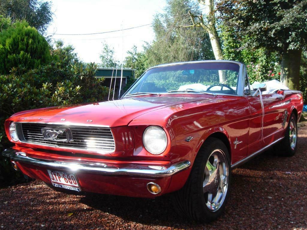 TE HUUR FORD MUSTANG 1966, Cabriolet, Particulier, Mustang, Te koop