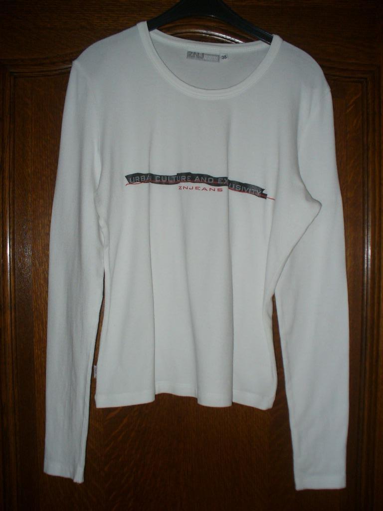 Longsleeve Zino&Judy maat 38, Maat 38/40 (M), Zino&Judy, Wit, Ophalen of Verzenden