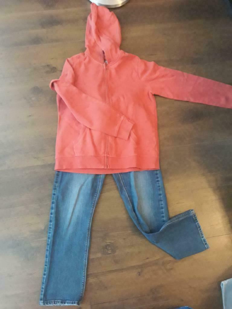 Jean zara et sweat 13/14 ans, Enfants & Bébés, Enlèvement ou Envoi, Utilisé, Zara