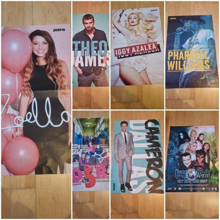 Posters uit Joepie - Deel 3, Verzamelen, Muziek, Artiesten en Beroemdheden, Ophalen of Verzenden, Zo goed als nieuw