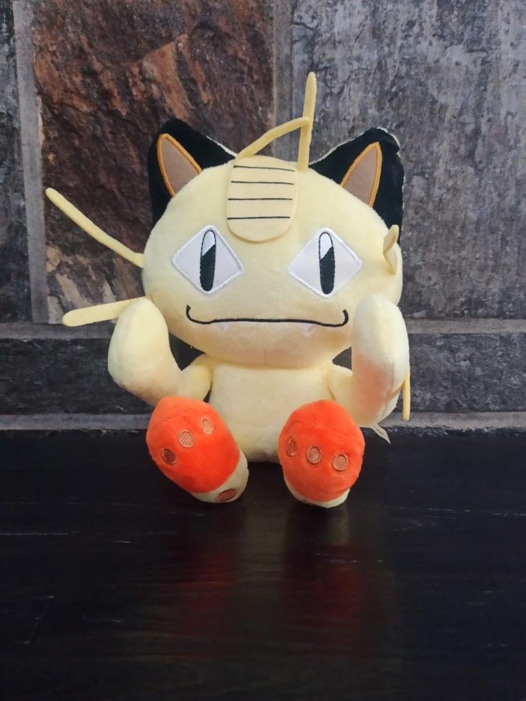 Pokemon Meowth knuffel, Enlèvement ou Envoi, Comme neuf